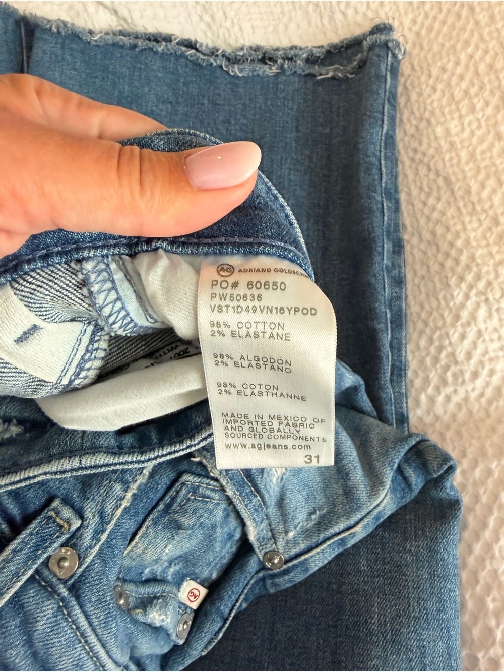 AG Saige Wide Leg Crop Jeans - Picture 2 of 6